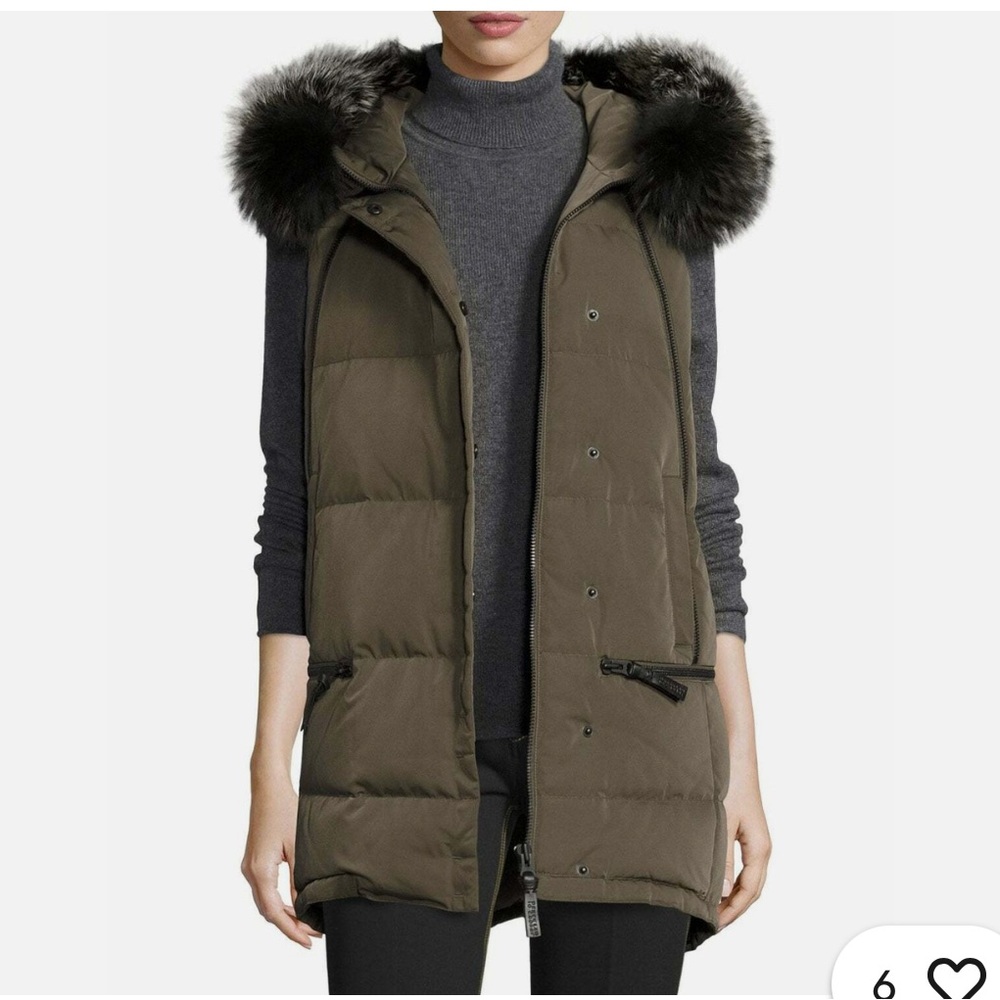 Derek Lam Olive Puffer Vest